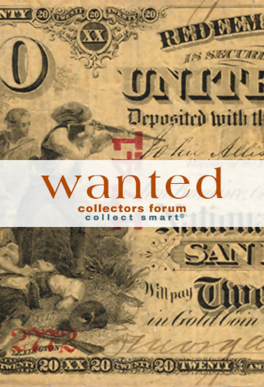 WANTED Pennsylvania 1764 or prior colonial currency with legible "printed by B Franklin" on reverse.